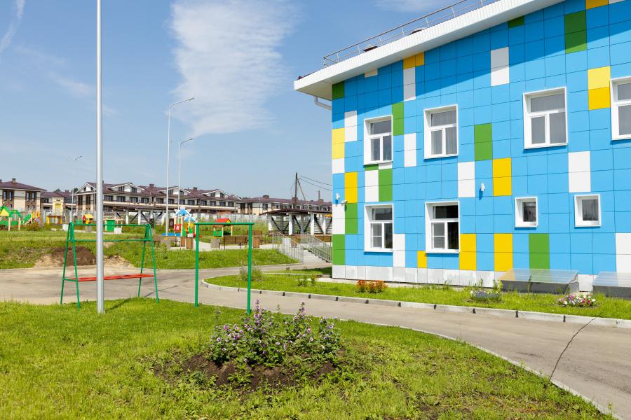 <p>Детский сад в мкр. Хрустальный парк. Фото К. Жолудевой</p>
