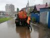Последствия сильного дождя устраняют в Иркутске