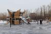 Вандалы испортили объекты детской площадки в парке Комсомольский во Втором Иркутске
