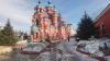 Пожар случился на территории Казанской церкви в Иркутске