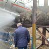 Теплотрассу прорвало в Байкальске